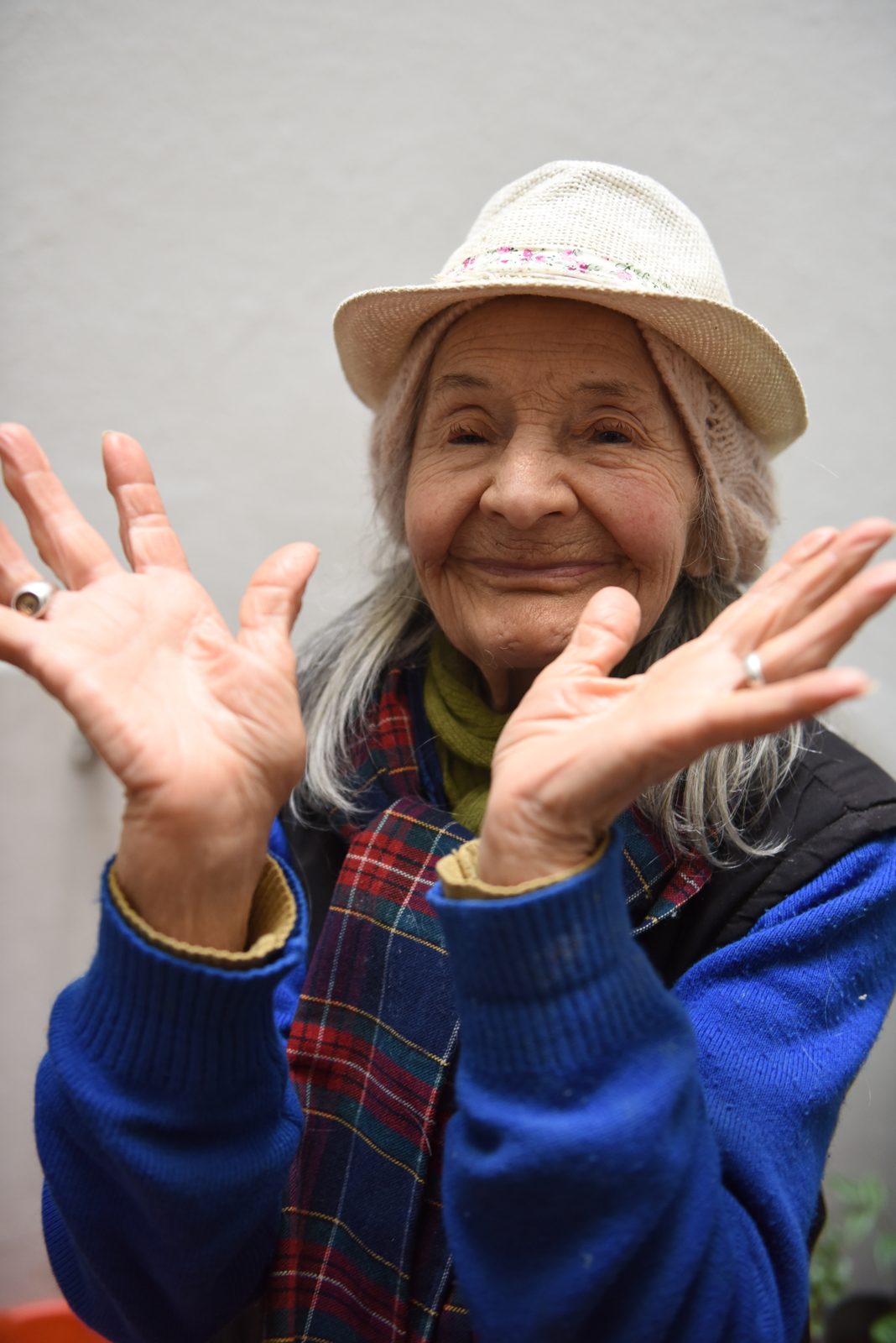 Residente del Hogar Santa Ana